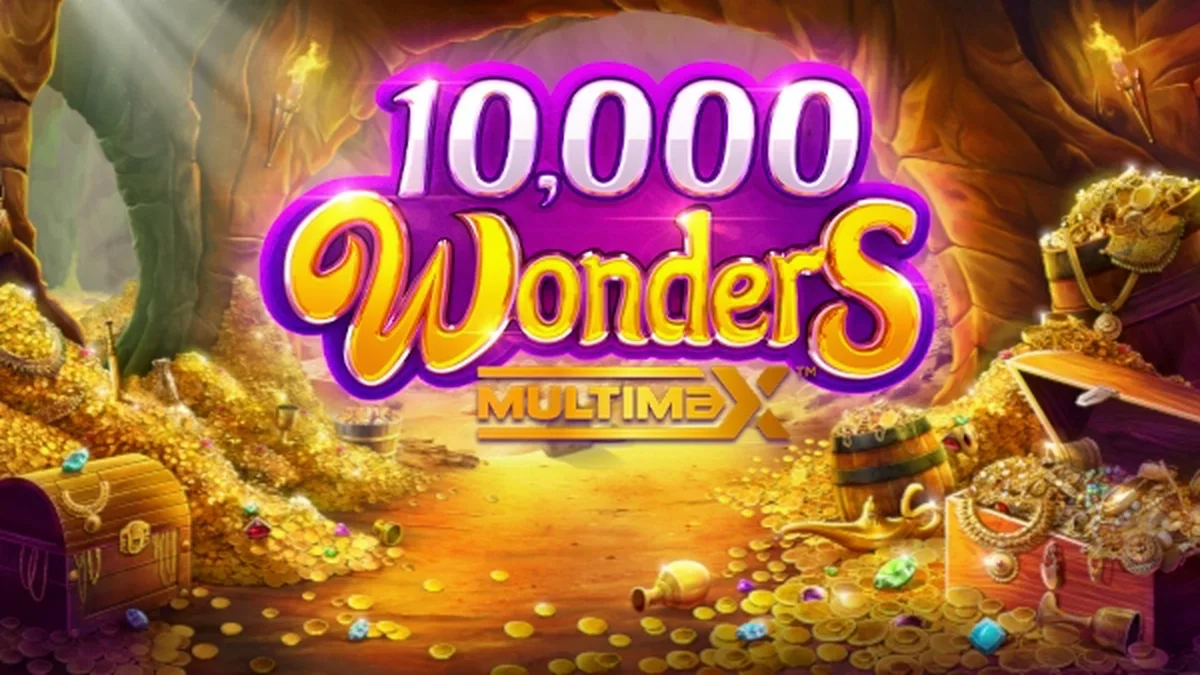 Interface do jogo 10,000 Wonders Multimax